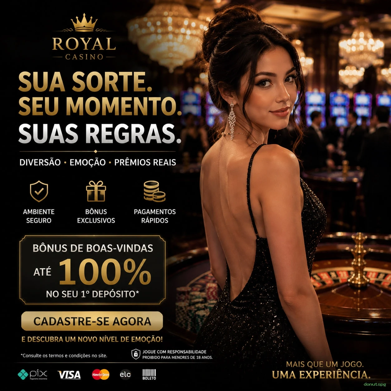 Imagem promocional de todos os jogos da donutspg