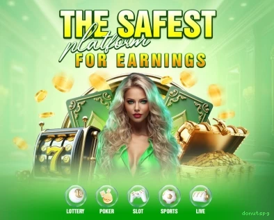 Imagem promocional dos jogos de lottery da donutspg